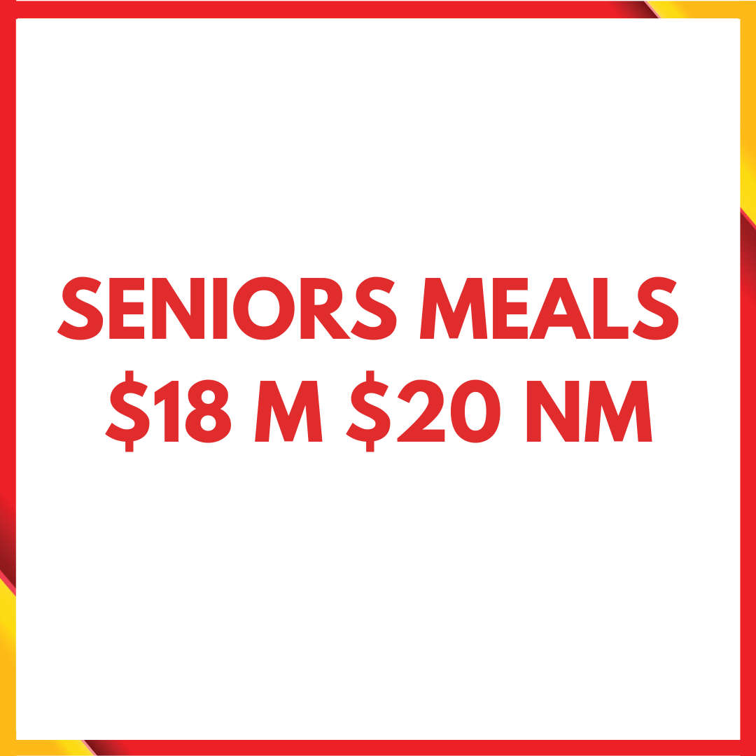 Seniors Meals