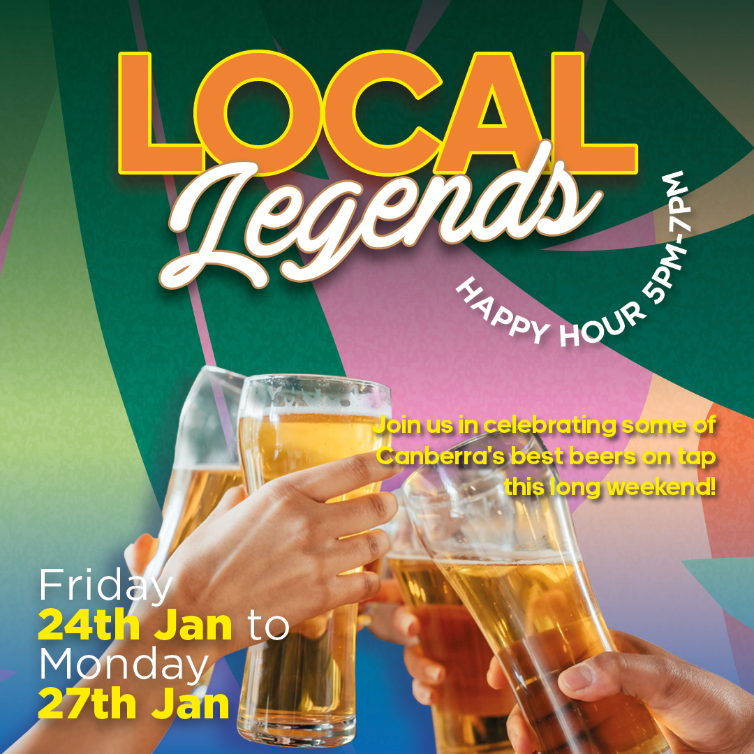 Local Legends Happy Hour